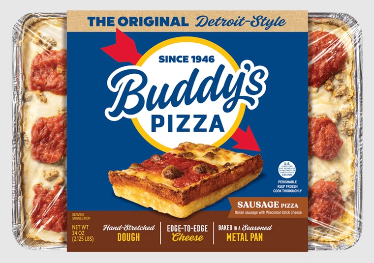 Detroit-Style Sausage Pizza - 34oz