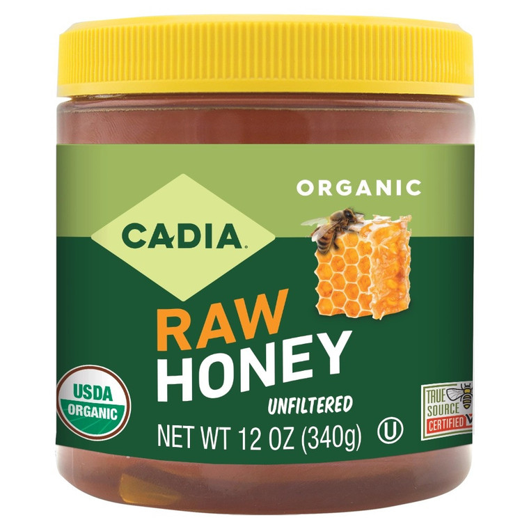 Raw Unfiltered Honey - 12 oz
