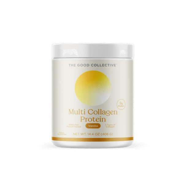 Multi Collagen Protein Powder, Vanilla - 18.5 OZ