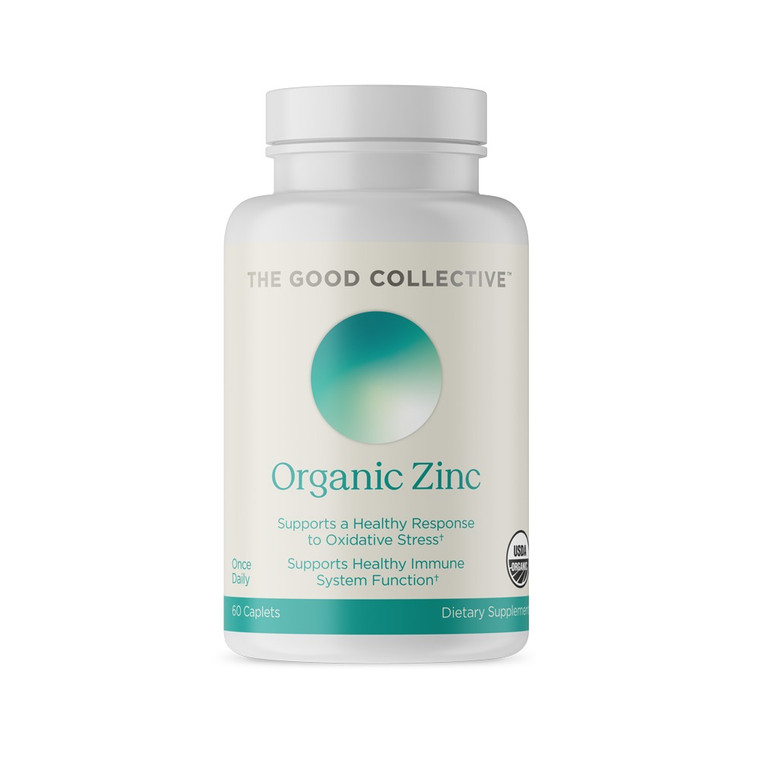 Zinc Caplet, Once Daily - 60 ct
