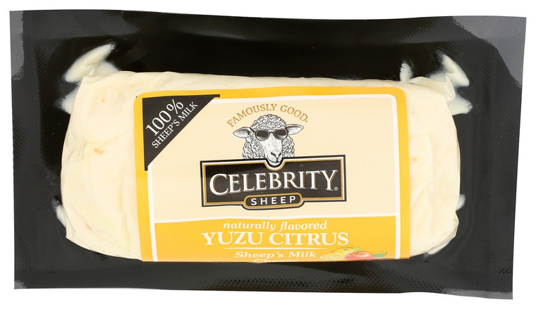 Yuzu Citrus Sheep's Milk Cheese - 4 oz