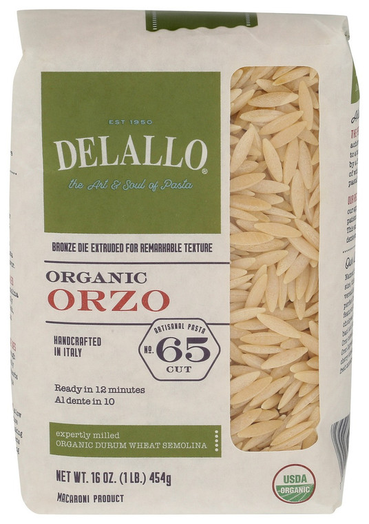 Orzo Pasta No. 65 - 16 oz