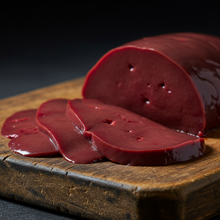 Raw lamb liver