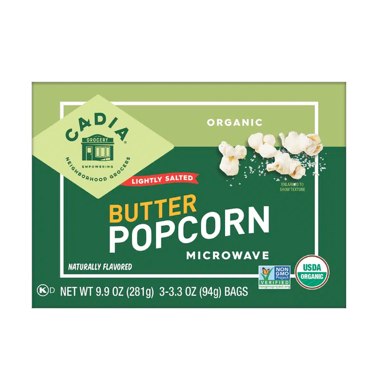 Organic Microwave Popcorn Pouches