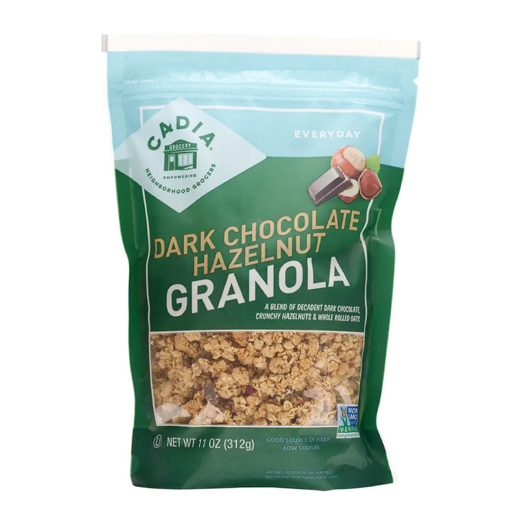 Organic Dark Chocolate Hazelnut Granola