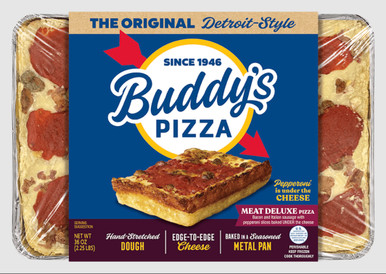 BUDDYS PIZZA Detroit-Style Meat Deluxe Pizza