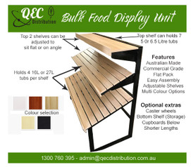 DISPLAY STAND - Bulk Dry Food