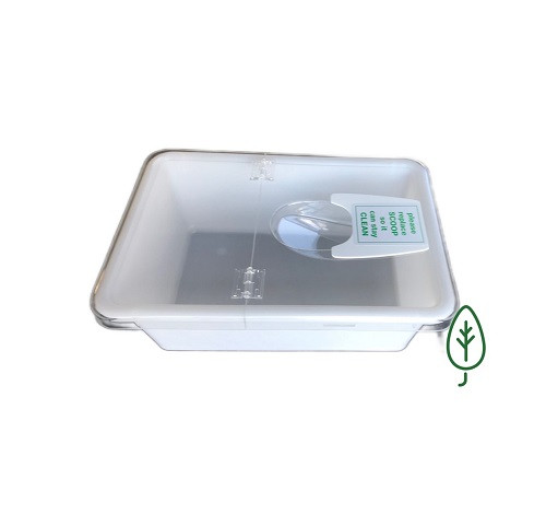 16Lt Tub & Acrylic Lid with Scoop holder