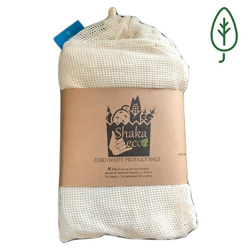 Shaka Eco Produce bags - 8pk x 12 Sets - ON SALE
