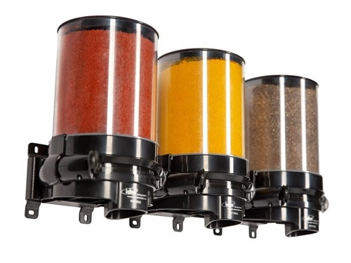Spice Dispenser 1.5Lt - IDM Dispenser Triple Wall Mounted - HLP3 1.5L-sp-ret