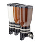 Coffee Dispenser Triple Click Wall Mounted