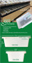 Bulk Food Storage 16Lt Scoop Bin with Semi Opening Lid (Tub and Lid combined) - CTL16TL