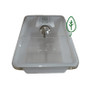 Bulk Food Storage 16Lt Scoop Bin with Semi Opening Lid (Tub and Lid combined) - CTL16TL