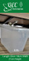 Bulk Food Scoop 6.5Lt Scoop bin (Tub Only) - CT6.5T