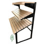 •  Australian made
•   Steel frame
•   Adjustable Feet or Casters
•  Bottom Shelf or Bottom Cardboard options