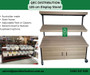 Bulk Food Display Unit - Flat Pack - Display Stand 135cm
