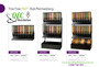Bulk Retail Merchandising - FFP-GNDL800 - Bulk Wholefood Retail Display Unit - Free Flow Bulk Dispensers