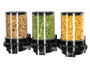 Organic & Dry Food Dispenser Multi X 3 | IDM | Wall Mounted - HMPC3-1.5Lt-ret