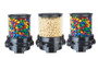 Organic & Dry Food Dispenser Multi X 3 | IDM | Wall Mounted - HMPC3-1.5Lt-ret