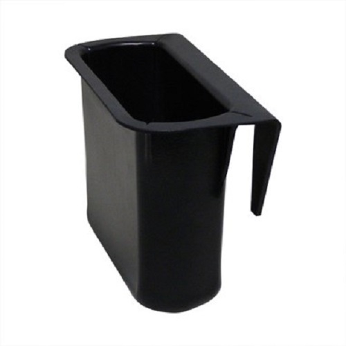 Utensil holder | Hanging | Black | Plastic |
