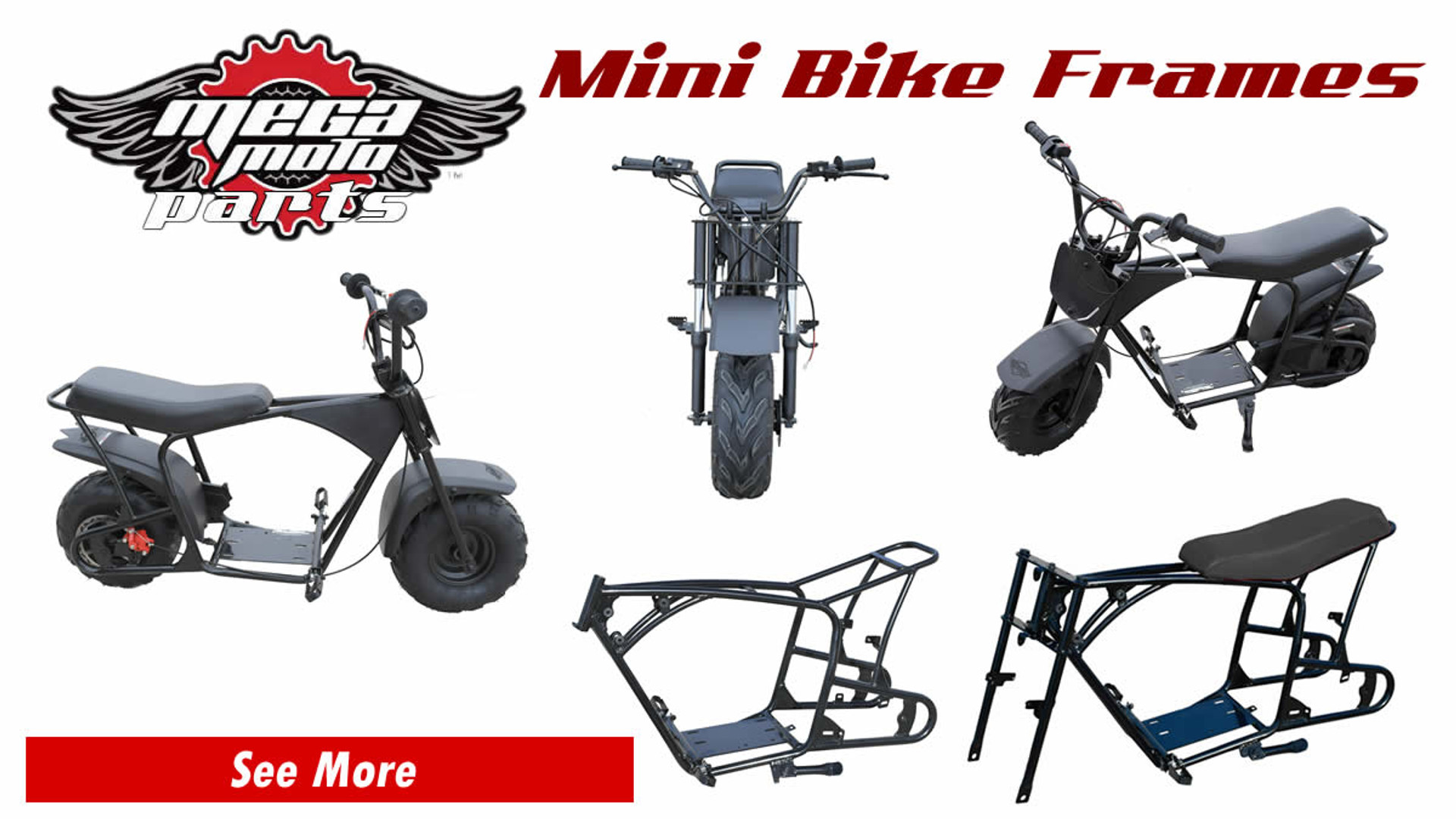 mini bike frames and parts