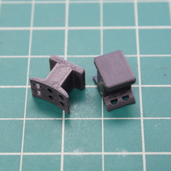 3D Printed Stand-off 1010 Launch Rail Guides: BT-70 to BT-80 (1 pair)
