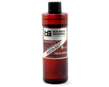 Bob Smith Industries Insta-set Pump Spray Foam Safe CA Accelerator 8 oz Refill Bottle