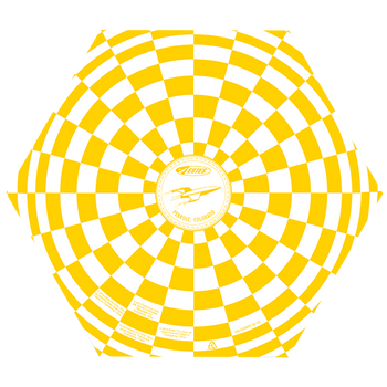 9 inch parachute (yellow)