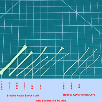 Braided Kevlar Shock Cord by the foot