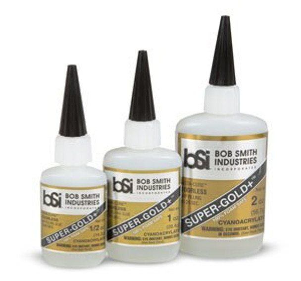 SuperGold+ Gap Filling Oderless Foam Safe Cyanoacrylate Glue by Bob