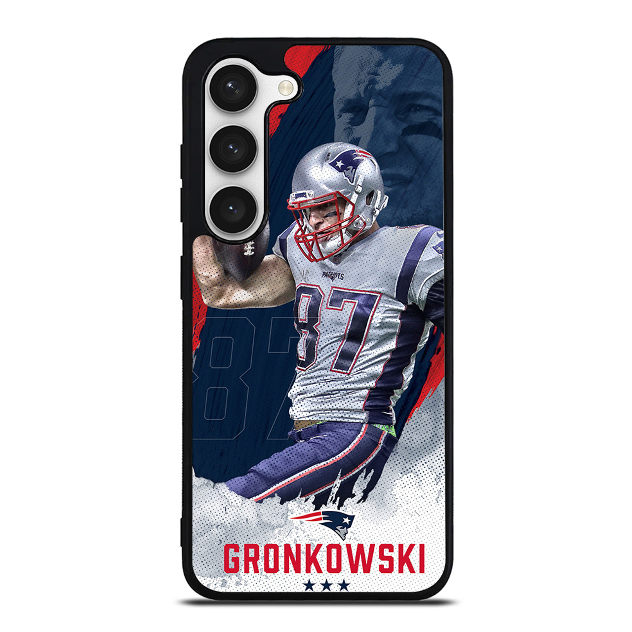 ROB GRONKOWSKI PATRIOTS 87 Samsung Galaxy S23 Case Cover