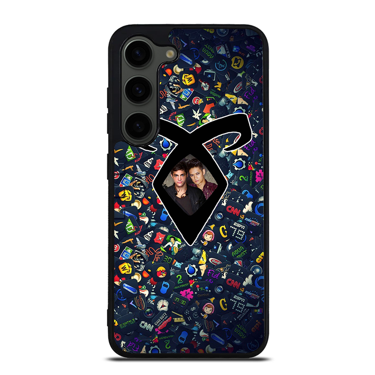 SHADOWHUNTERS MALEC ANGELIC RUNE Samsung Galaxy S23 Plus Case Cover