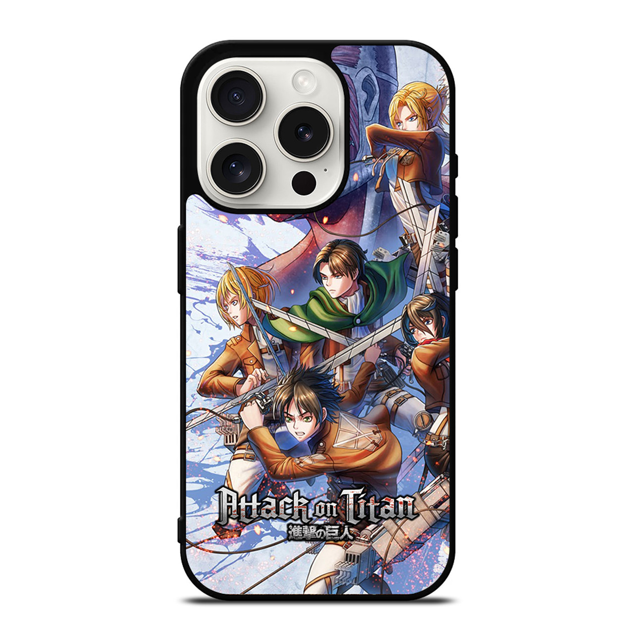 ATTACK ON TITAN CHARACTER 2 iPhone 15 Pro Case Cover