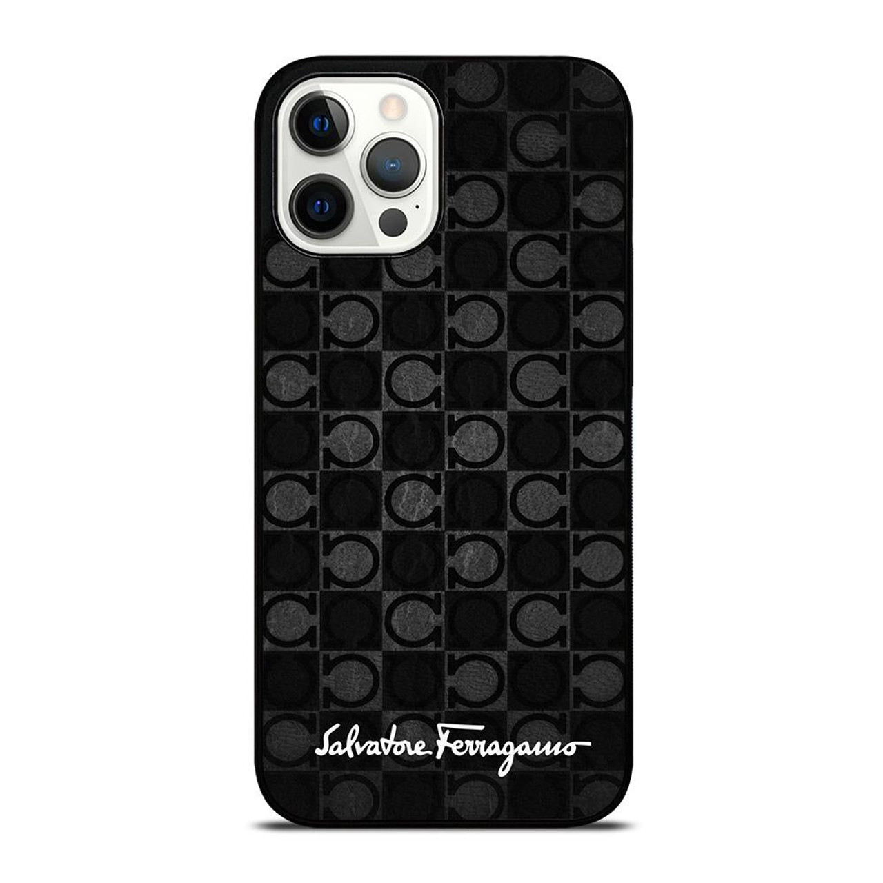 SALVATORE FERRAGAMO LOGO iPhone 12 Pro Max Case Cover