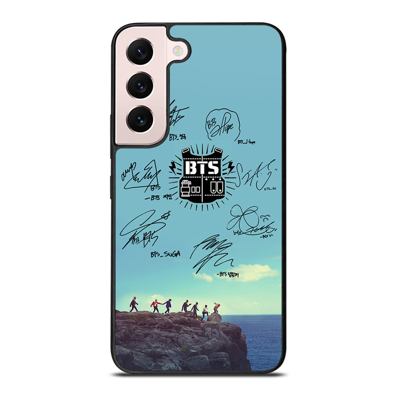 BANGTAN BOYS BTS SIGNATURE Samsung Galaxy S22 Plus Case Cover