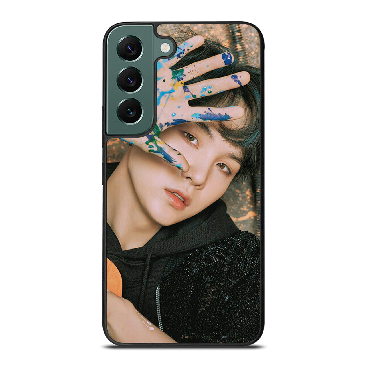 SUGA BTS BANGTAN BOYS FACE Samsung Galaxy S22 Case Cover