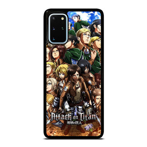 ATTACK ON TITAN CHARACTER Samsung Galaxy S20 Plus Case Cover ATTACK ON TITAN CHARACTER Samsung Galaxy S20 Plus Case Cover