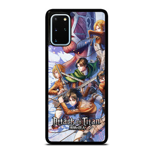 ATTACK ON TITAN CHARACTER 2 Samsung Galaxy S20 Plus Case Cover ATTACK ON TITAN CHARACTER 2 Samsung Galaxy S20 Plus Case Cover