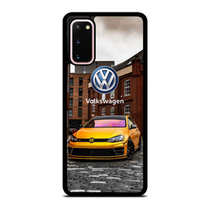 VW VOLKSWAGEN GTI CAR YEELOW Samsung Galaxy S20 Case Cover