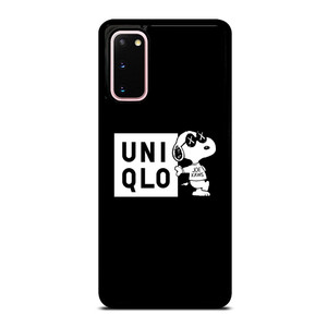 UNIQLO SNOOPY LOGO Samsung Galaxy S20 Case Cover UNIQLO SNOOPY LOGO Samsung Galaxy S20 Case Cover