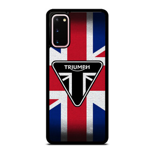 TRIUMPH MOTORCYCLE FLAG LOGO Samsung Galaxy S20 Case Cover