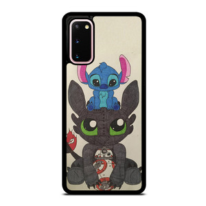TOOTHLESS AND STITCH Samsung Galaxy S20 Case Cover TOOTHLESS AND STITCH Samsung Galaxy S20 Case Cover