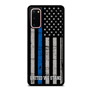 THIN BLUE LINE WE STAND Samsung Galaxy S20 Case Cover THIN BLUE LINE WE STAND Samsung Galaxy S20 Case Cover
