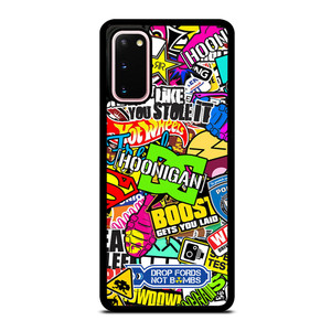 STICKER BOMB DC HOONIGAN Samsung Galaxy S20 Case Cover STICKER BOMB DC HOONIGAN Samsung Galaxy S20 Case Cover
