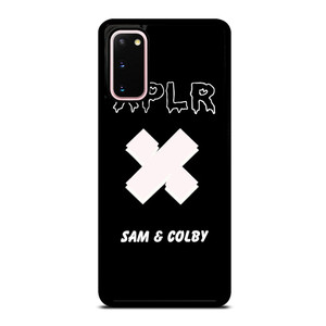 SAM AND COLBY XPLR X LOGO Samsung Galaxy S20 Case Cover SAM AND COLBY XPLR X LOGO Samsung Galaxy S20 Case Cover