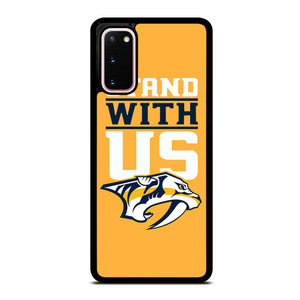 NASHVILLE PREDATORS STAND WITH US Samsung Galaxy S20 Case Cover NASHVILLE PREDATORS STAND WITH US Samsung Galaxy S20 Case Cover