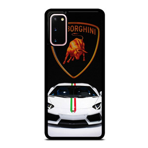 LAMBORGHINI WHITE CAR Samsung Galaxy S20 Case Cover LAMBORGHINI WHITE CAR Samsung Galaxy S20 Case Cover