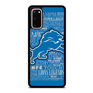 DETROIT LIONS QUOTE Samsung Galaxy S20 Case Cover DETROIT LIONS QUOTE Samsung Galaxy S20 Case Cover