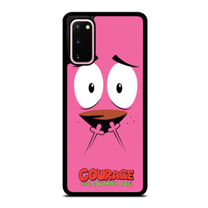 COURAGE THE COWARDLY DOG FACE Samsung Galaxy S20 Case Cover