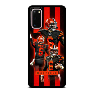 CLEVELAND BROWNS BAKER MAYFIELD 6 Samsung Galaxy S20 Case Cover CLEVELAND BROWNS BAKER MAYFIELD 6 Samsung Galaxy S20 Case Cover
